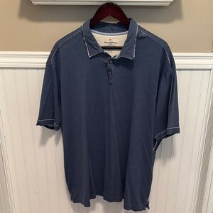 Tommy Bahama Navy Polo Shirt for Men
